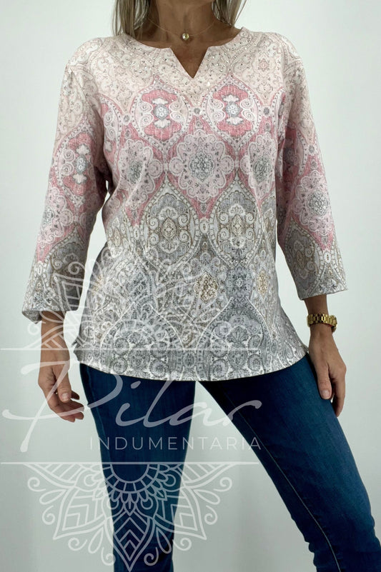 Remera algodon