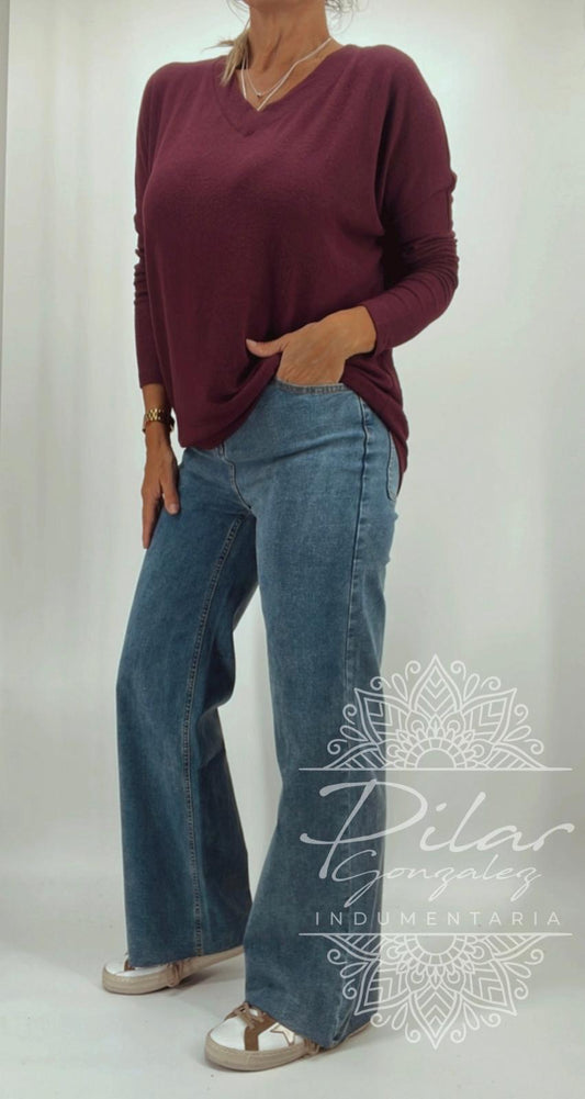 Pantalón de jean elastizado