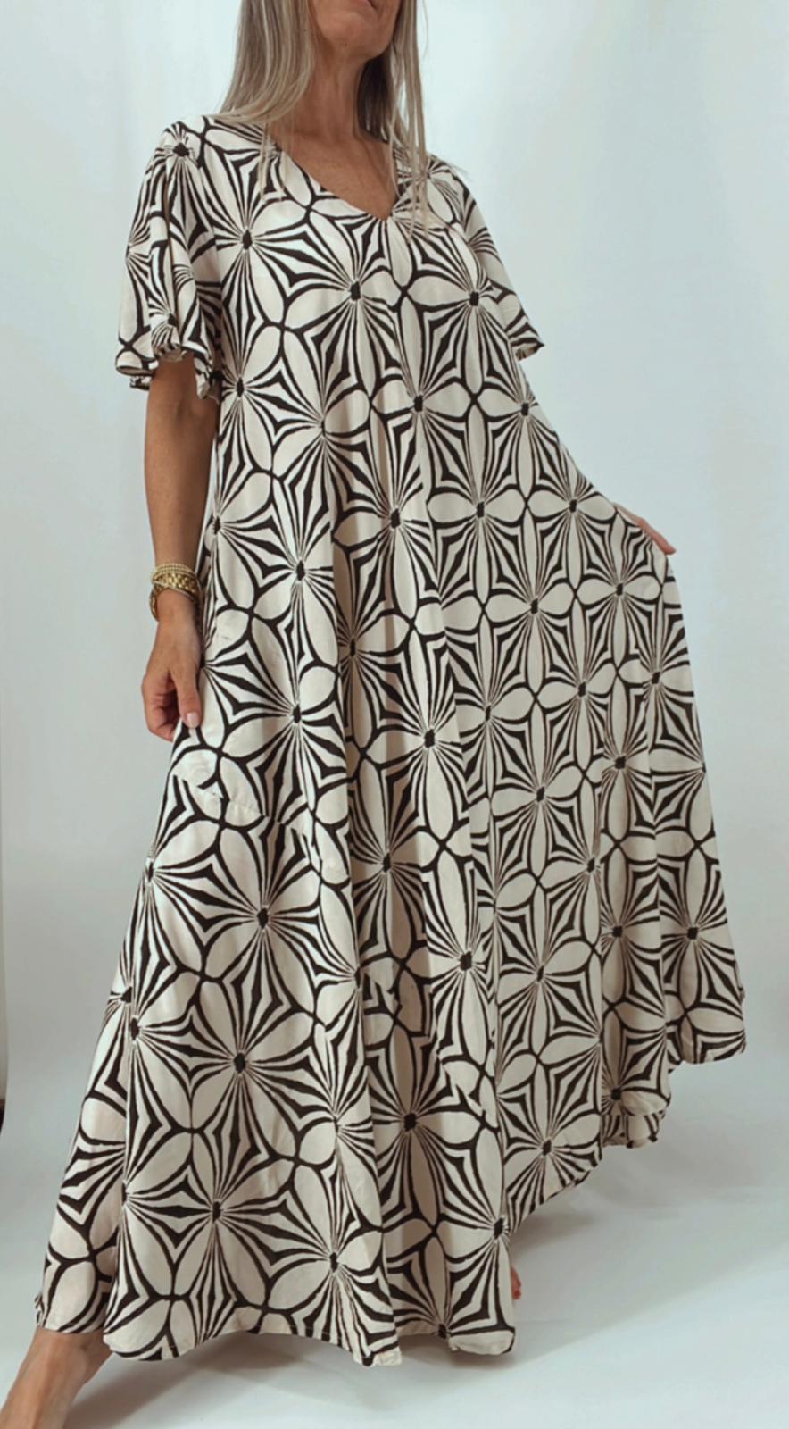 Vestido de la India en algodón