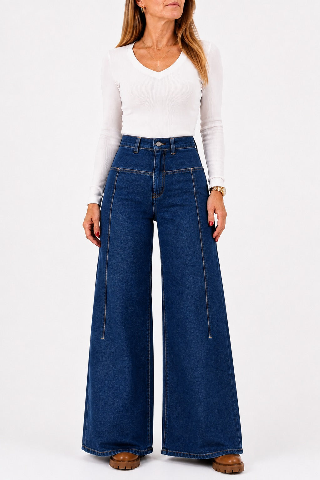 Jean Elastizado Wide Leg