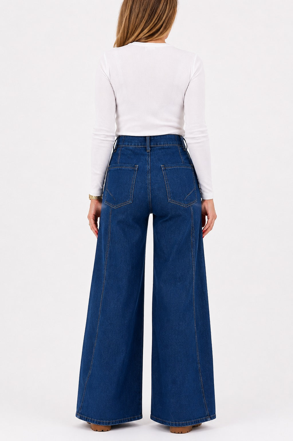 Jean Elastizado Wide Leg