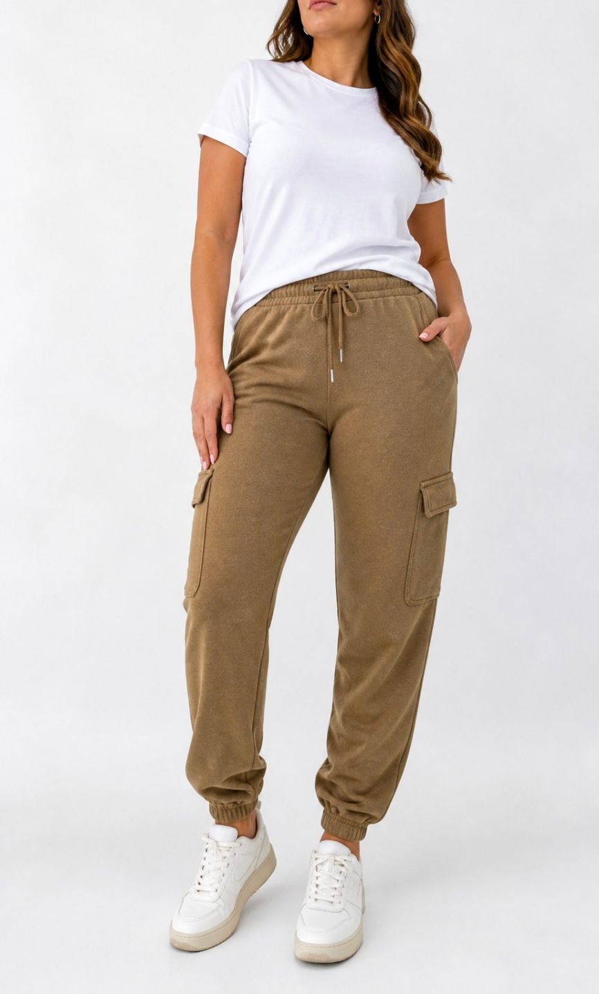 Pantalón Deportivo Cargo Talle Especial