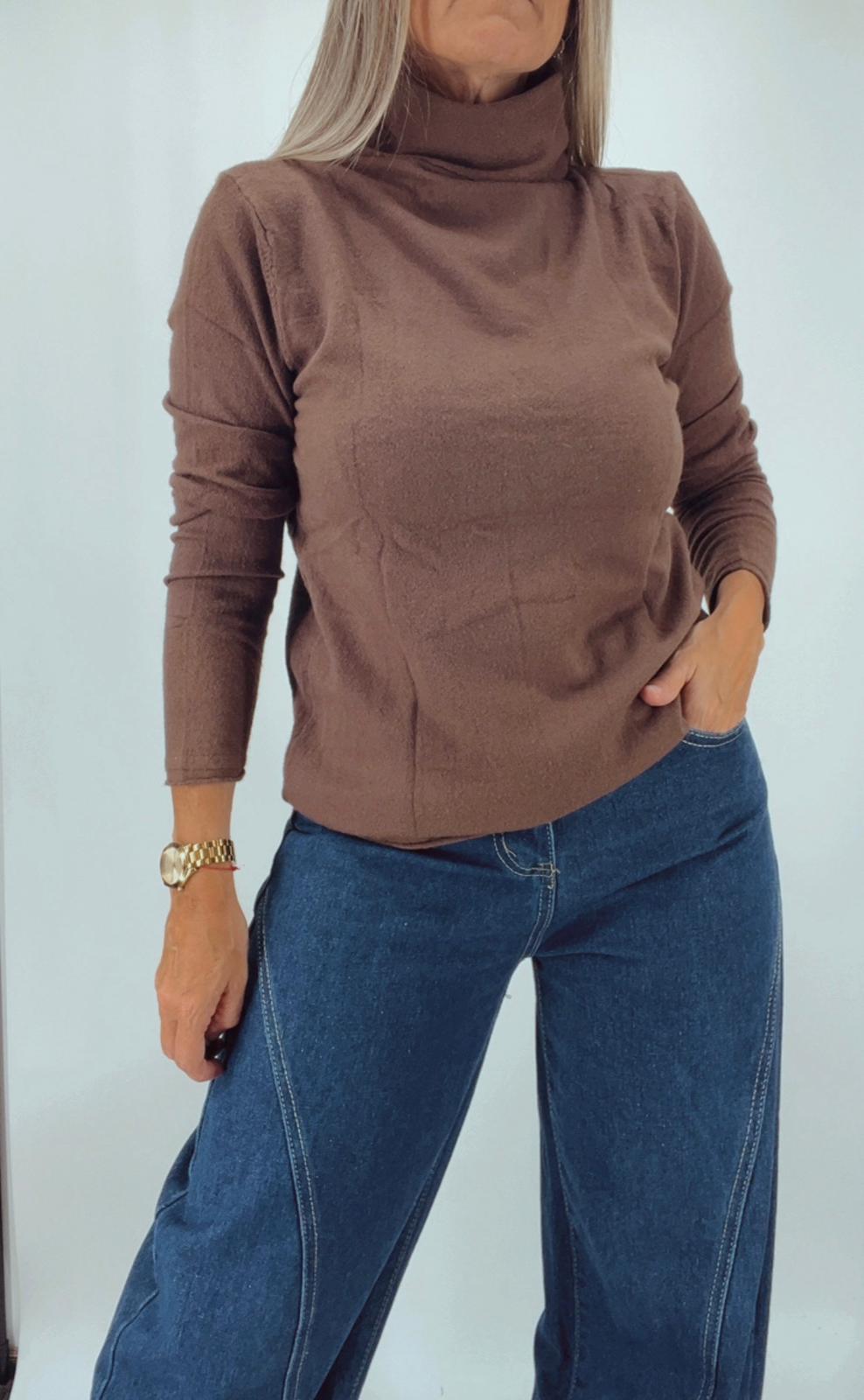 Polera Tejida Elastizada