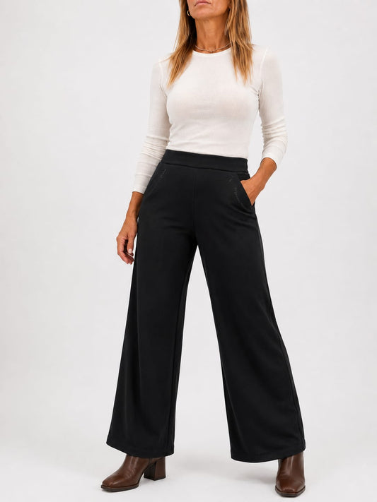 Pantalón elastizado con felpa - vista completa
